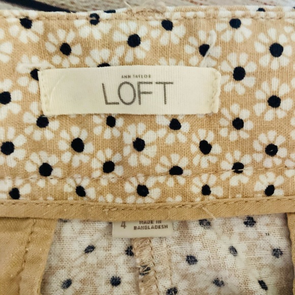 LOFT Linen Blend Shorts - Picture 4 of 4